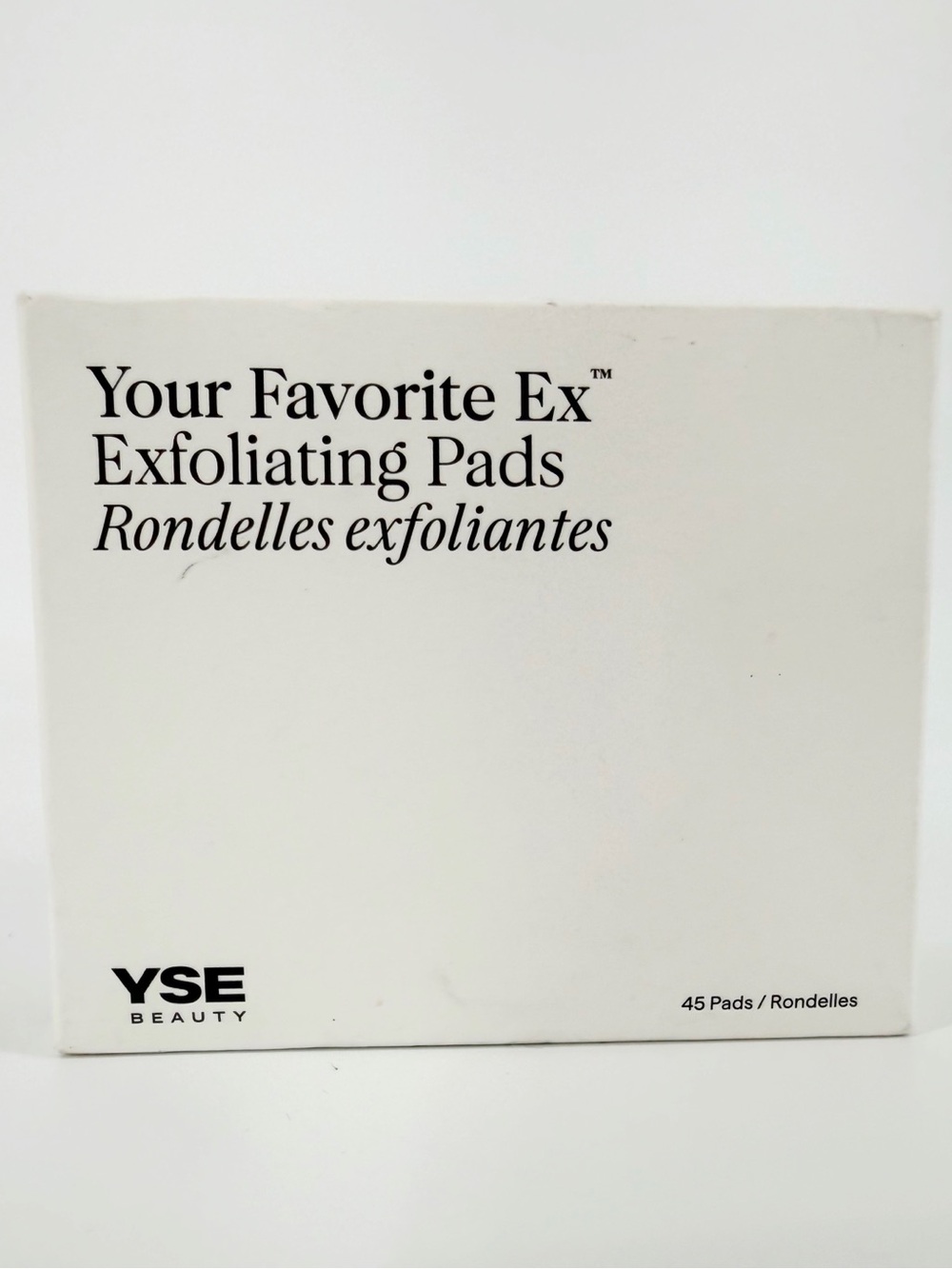 New YSE Beauty Exfoliating Pads